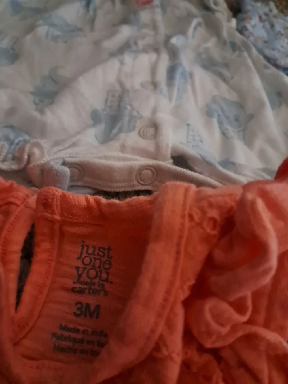 Carter's Pink Heart & Floral Baby Pajama Bundle
